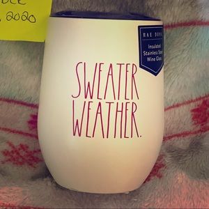 Rae Dunn insulated wine tumbler NWT